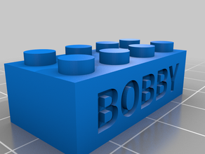 bobby su misura 3d print model - Mito3D