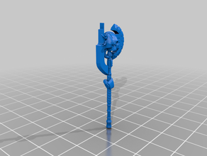tech axe hand engineer jarhead 3d print model - Mito3D