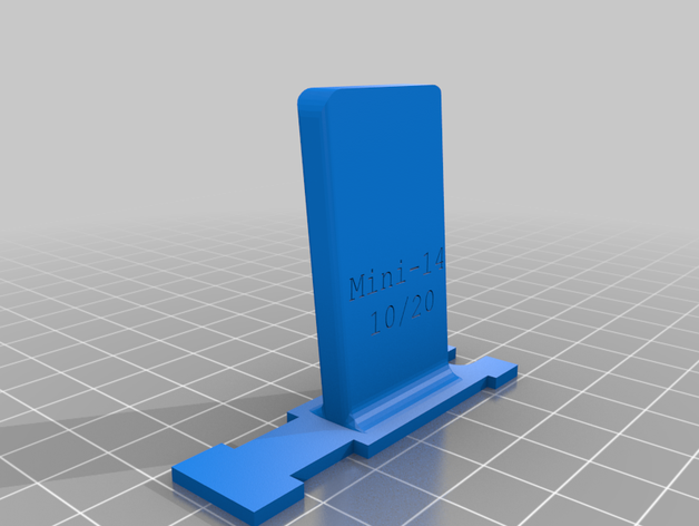 ruger mini-14 10 20 Magazin blockieren mag block mini14 Gewehr mini 14 3D print model - Mito3D