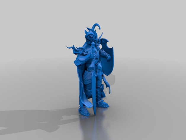 warrior warhammer 40k 3D print model - Mito3D