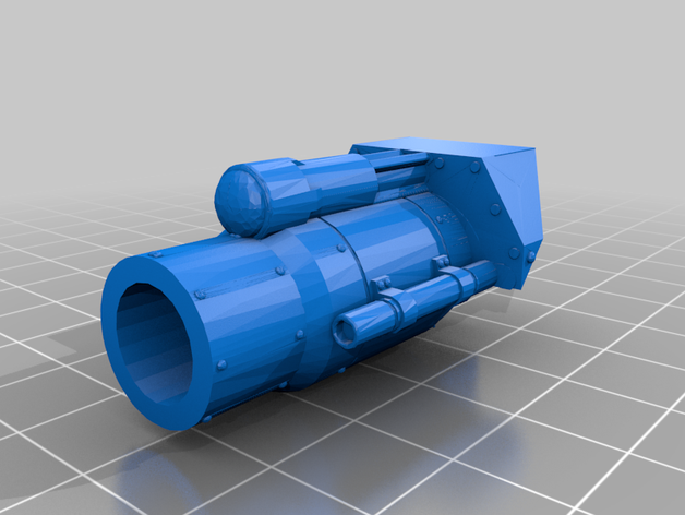 sturmtiger stugies Kanone 3D print model - Mito3D