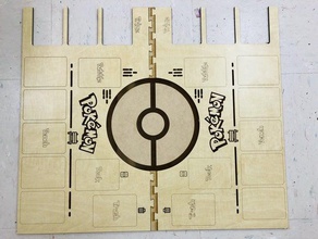 pokemon carte de bataille du conseil 3d print model - Mito3D