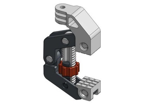 robuste pince modulaire du système de montage la le 3d print model - Mito3D