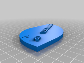llavero jees azarquiel 3d print model - Mito3D