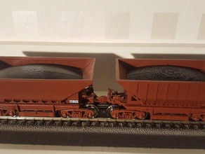 cargo dummy uad uadp roco h0 scale model trains 3d print model - Mito3D