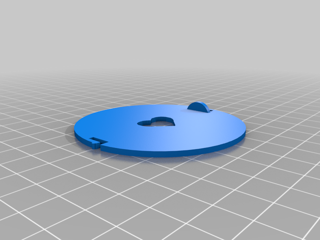 heart bokeh-Objektiv-67 mm kundengebundene 3D print model - Mito3D
