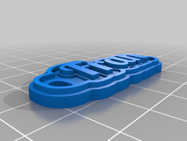 fran personalizado 3D print model - Mito3D