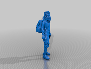hiveworld prospector - underhiver inquisimunda necromunda tnt 3d print model - Mito3D