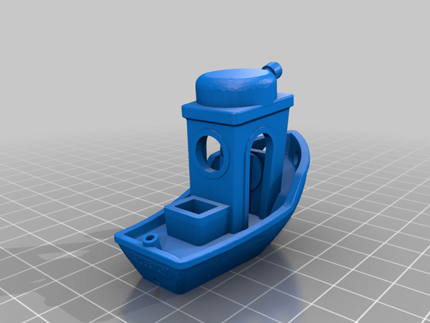 battle benchy 3dbenchy modified 3D print model - Mito3D