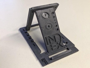 benchmark phonestand 2in1 3d print model - Mito3D
