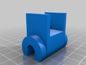 cust suporte do cabo personalizado 3d print model - Mito3D