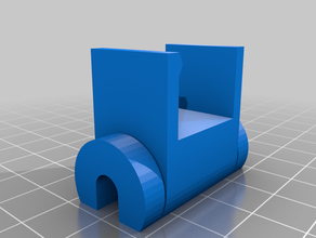 6 mm cable holder customized 3d print model - Mito3D