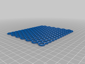 my customized honeycomb generators 3d print model - Mito3D