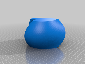 heart flowerpot pot 3d print model - Mito3D