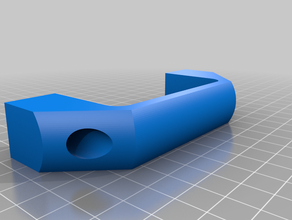 my customized handle 2020 extrusion openbuilds v-slot 3d print model - Mito3D