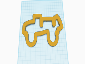 rogator cookie-cutter 3d print model - Mito3D