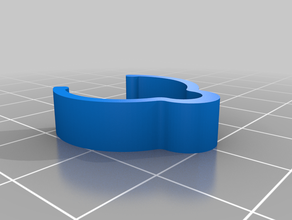 clip ds18b20 sensor Fußbodenheizung Rohr 3d print model - Mito3D