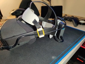 oculus busca apoio para as costas do banco poder de montagem anker a bateria suporte da nintendo mudar óculo o virtualreality realidade virtual fone ouvido vr 3d print model - Mito3D
