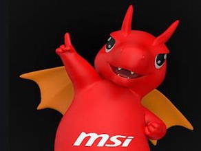 luck dragon pc manufacturer lucky msi 3d print model - Mito3D