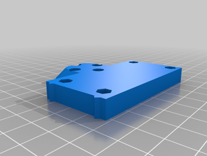 namlu dış l m3 somun delikleri fdl3 projectfdl 3d print model - Mito3D