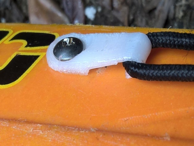 kayak ras de gancho 3D print model - Mito3D