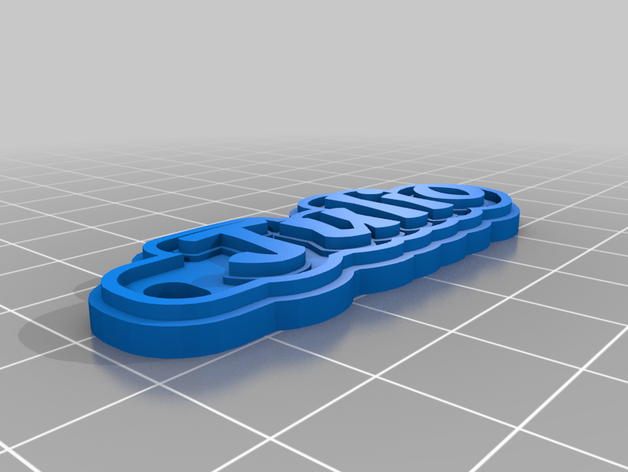 julio personalizado 3D print model - Mito3D