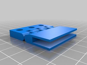 vidrio bisagra 3d print model - Mito3D