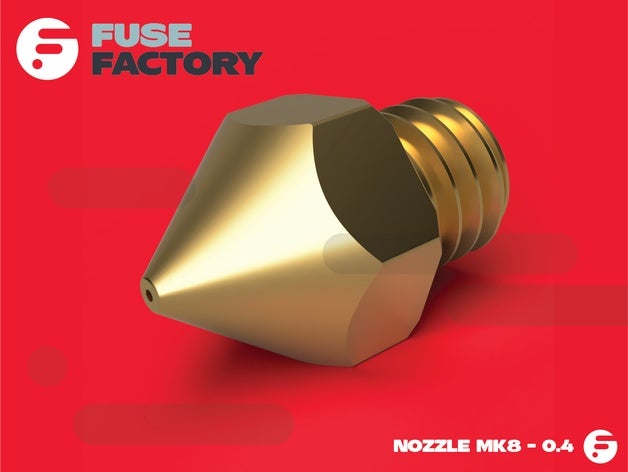 nozzle 04 mk8 3D print model - Mito3D