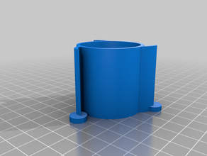 my customized spool adapter 3d print model - Mito3D