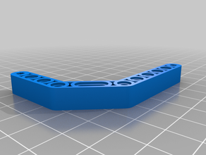 my customized legotechnic double angular beam 3d print model - Mito3D
