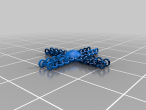 la chaîne de poulpe belle bandé dank le sexy succ 3d print model - Mito3D