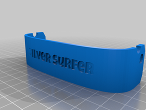 silver surfer bumper customized 3d print model - Mito3D