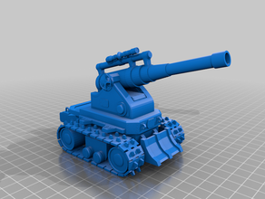 ork mek kannon - artillery 40k mekguns orks warhammer 3d print model - Mito3D