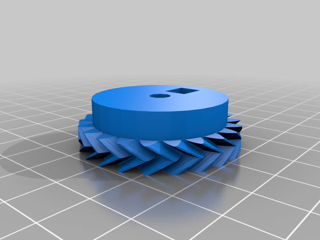 meine angepasste parametrische Fischgräten-Getriebe stepper-Extruder kundengebundene 3D print model - Mito3D