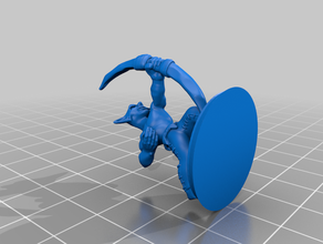 archer gobelin l'archer donjons dragons miniature pathfinder 3d print model - Mito3D