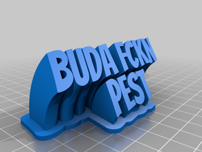 budapest su misura 3d print model - Mito3D