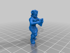 satyr guy dungeons dragons male pathfinder 3d print model - Mito3D