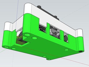 rpi3 caso 3d print model - Mito3D