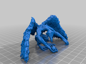 vrock donjons dragons pathfinder 3d print model - Mito3D