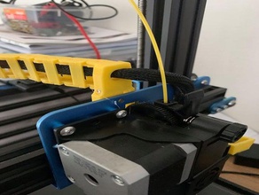 sovol sv01 actions directement le câble du lecteur de la chaîne montage gestion des câbles mod reprap 3d print model - Mito3D