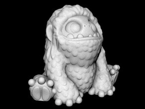 everest easy print no support abominable animal cartoon christmas cute dreamworks figure model sculpture supportless universal studios yeti 3d print model - Mito3D