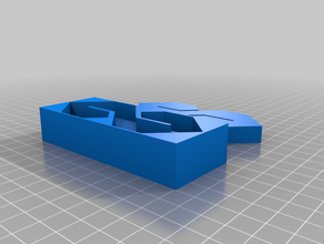 cool 's' do molde 3d print model - Mito3D