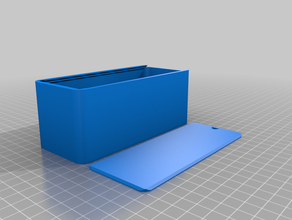 long skinny box customized 3d print model - Mito3D