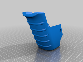 la poignée de hanche tir m4 iso7380 nez plein fdl3 projectfdl 3d print model - Mito3D