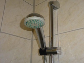 duş tutucu, 18 mm yedek parça kötü rozet banyo dusche duschhalter duschkopf handdusche kolu tutucu 3d print model - Mito3D