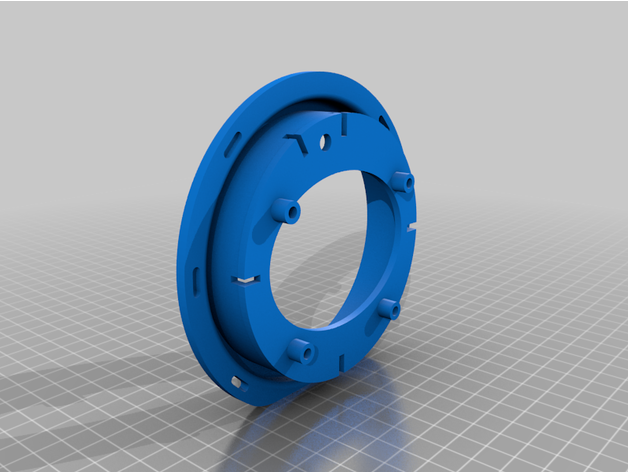 düşük ışın çubukları bi-xenon -&gt bmw e34 30 m5 3D print model - Mito3D