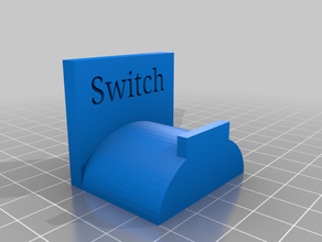 nintendo switch steering wheel wall mount 3d print model - Mito3D