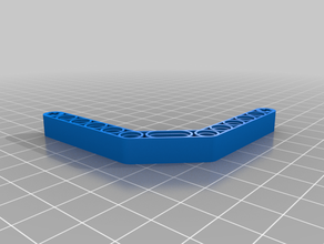 my customized legotechnic double angular beam 3 3d print model - Mito3D