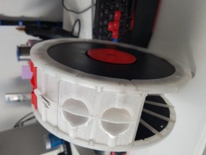 filament spool organizer v2 box drawer 3d print model - Mito3D