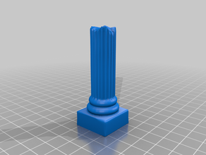 pilares 3d print model - Mito3D